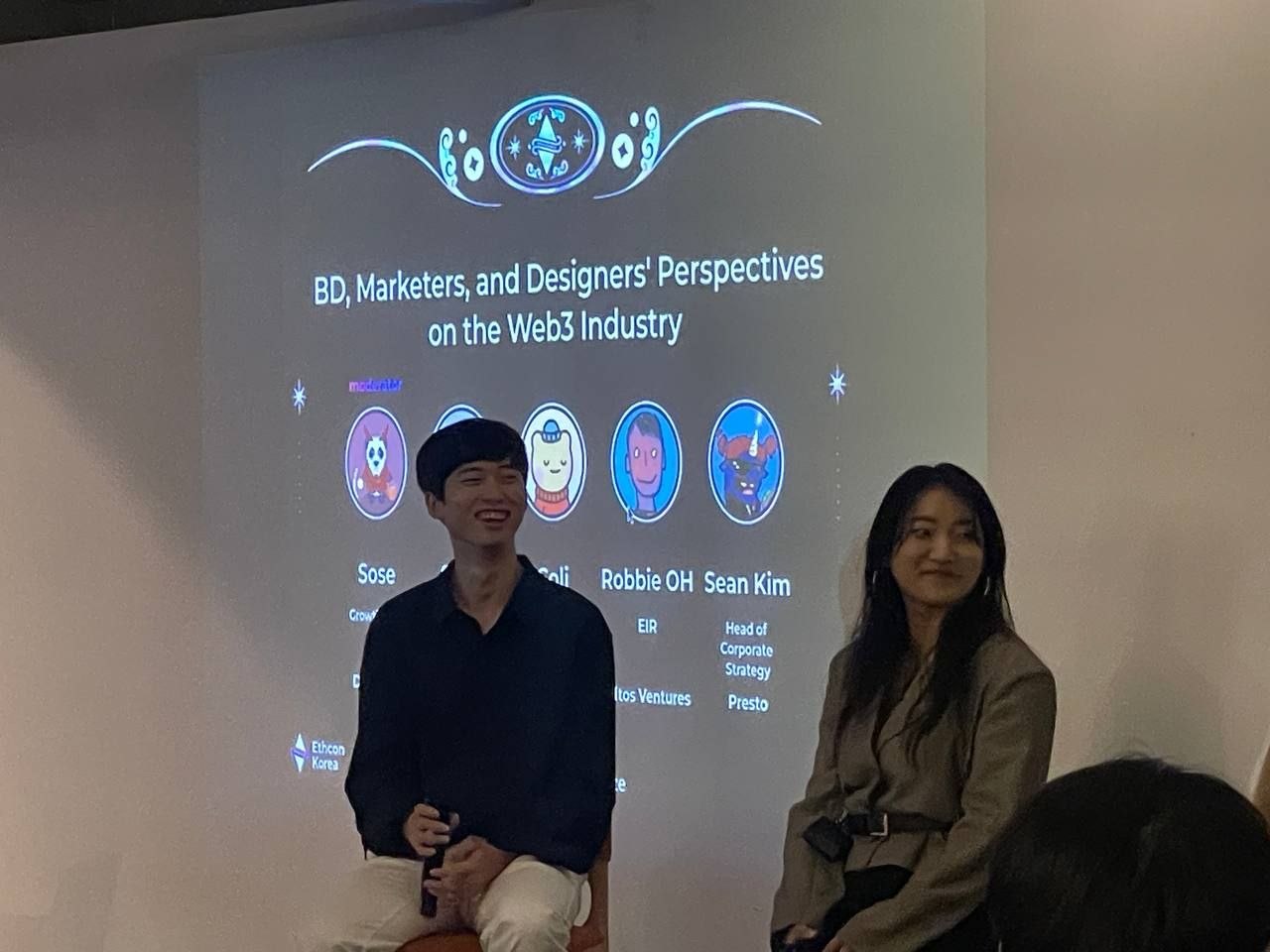 ETHCON Korea 패널 진행